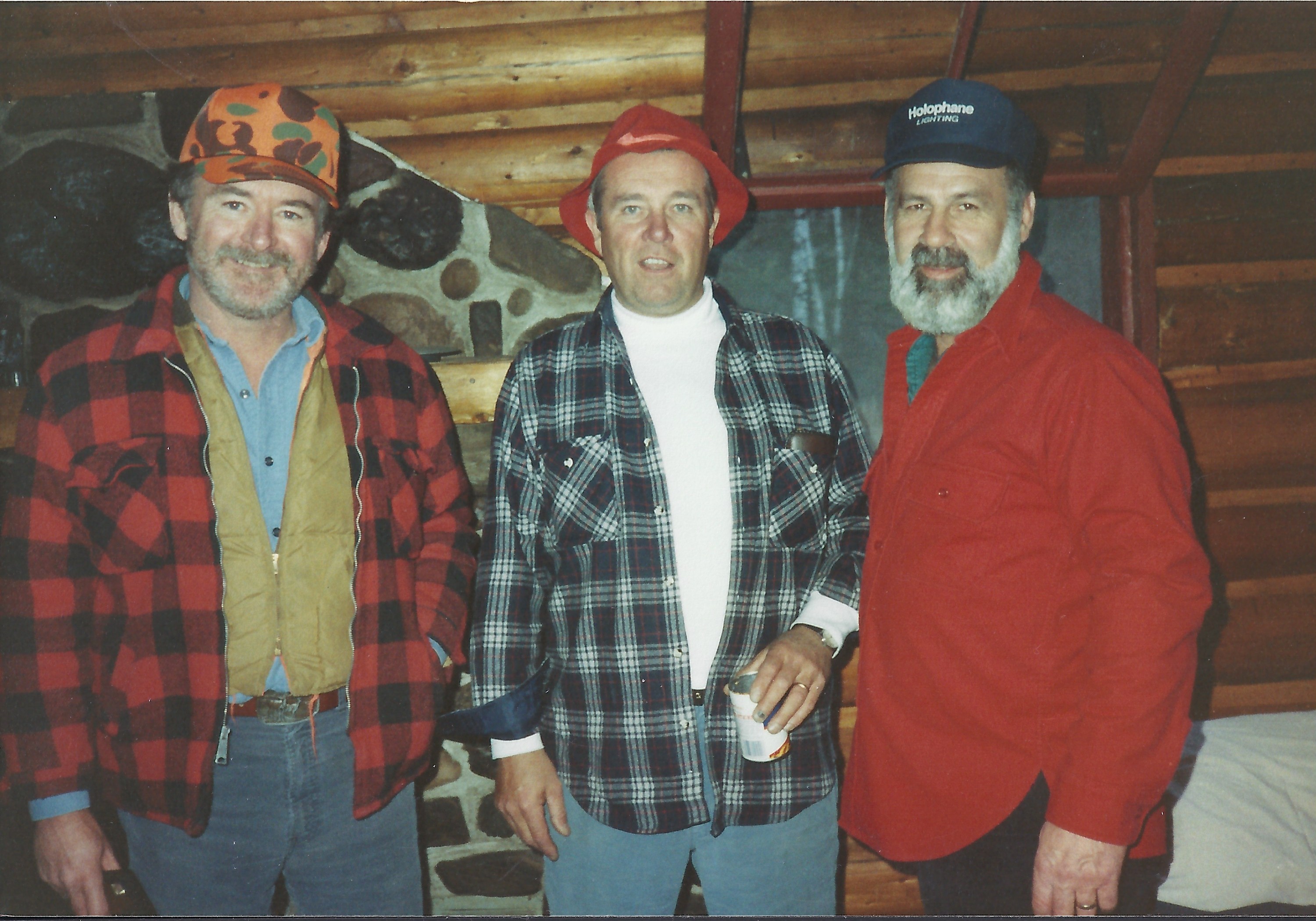 Friends at the cabin